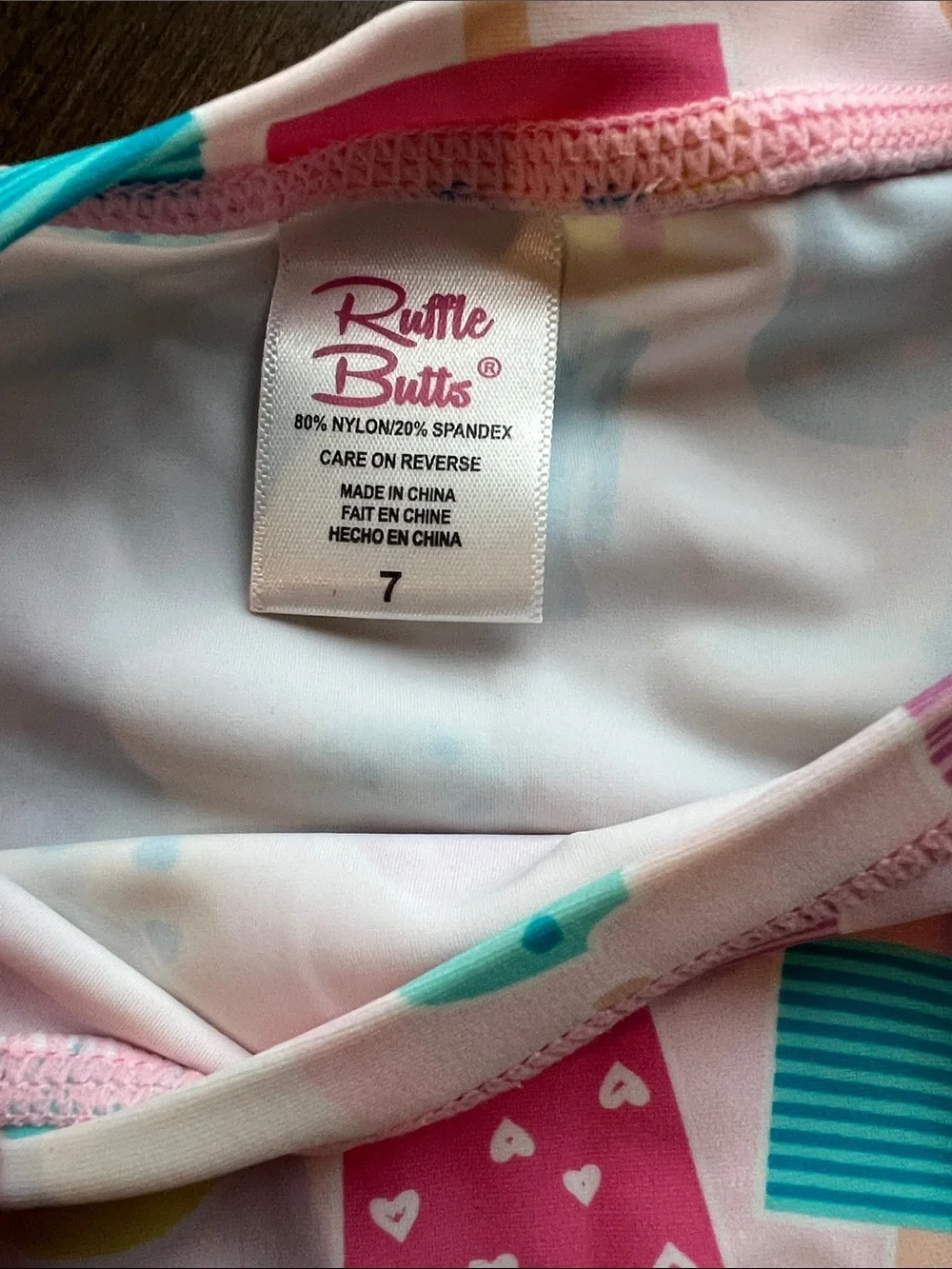 Ruffle Butts cute pink